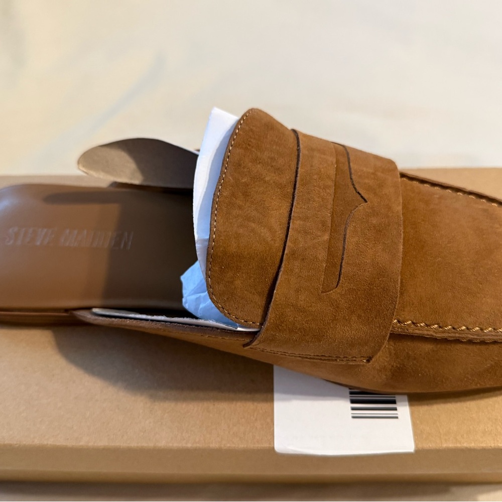 Steve Madden women’s Brown Slip-On mules